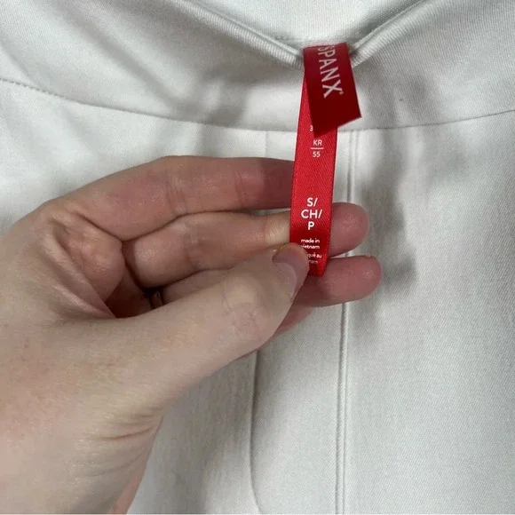 Spanx White Pull On Skinny Ponte Pants - Picture 4 of 6